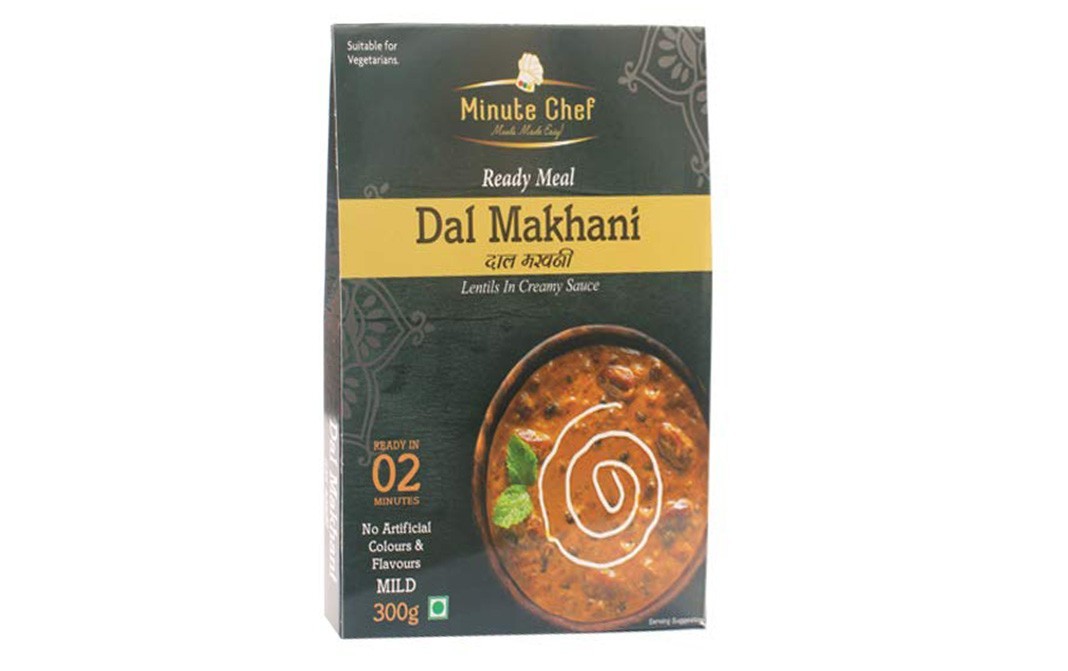 Minute Chef Ready Meal Dal Makhani   Box  300 grams